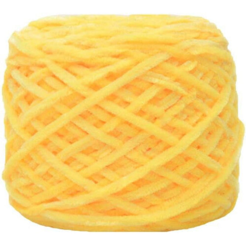 Caramel Chenille Yarn Fluffy Velvet 250g