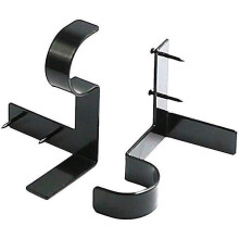 Curtain Rod Brackets Fast Fit No Drill 2-4 pcs