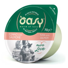 OASY More Love Tuna with salmon - wet cat food - 70g