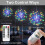 Firework Fairy Lights 180 LED 8 Modes 3 Pack 3