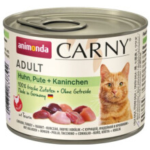 ANIMONDA Carny Adult Chicken, turkey, rabbit - wet cat food - 200g