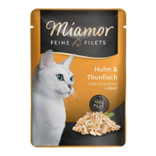 Miamor cats moist food Chicken with tuna 100 g