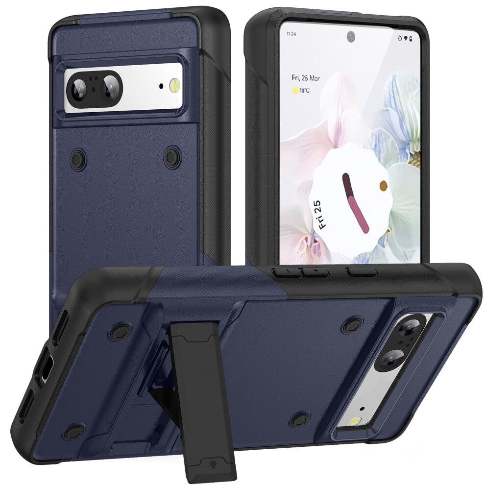 Google Pixel 7 Rugged Case 6.3 Inch Heavy Duty Black 301029621475