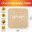 Air Fryer Parchment Paper Squares Unbleached 200 Sheets 2