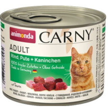 ANIMONDA Carny Adult Beef, turkey and rabbit - wet cat food - 200g