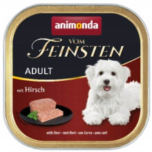 ANIMONDA Vom Feinsten Adult Deer - wet dog food - 150g
