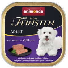 ANIMONDA Vom Feinsten Adult Lamb and whole grain - wet dog food - 150g