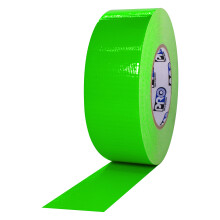 Cinta adhesiva ProTapes Pro Duct 139 PE, 60 yds x 2", Verde Fluorescente (Pack de 1)