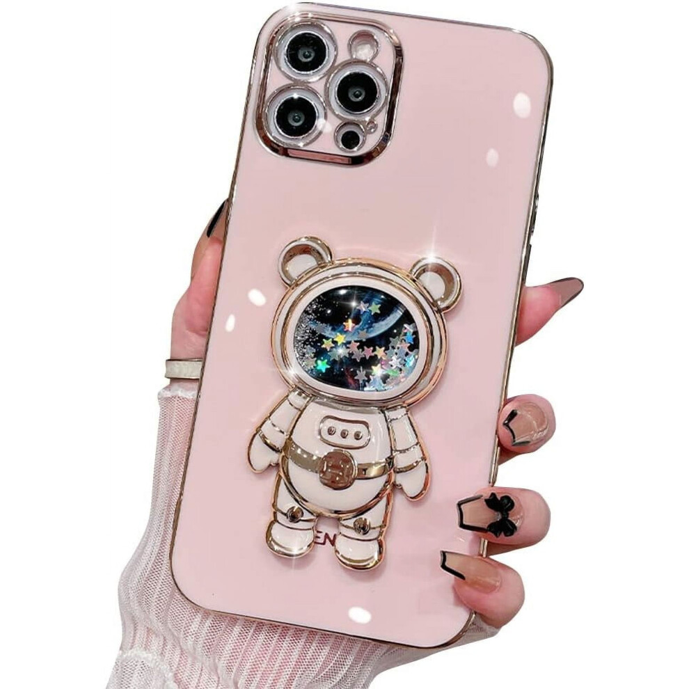 Astronaut Glitter Quicksand Case For Iphone 11 Pink 301029611049