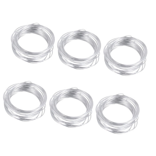 Weis aluminum wire craft wire 5m silver 1/1.5/2/3mm 1