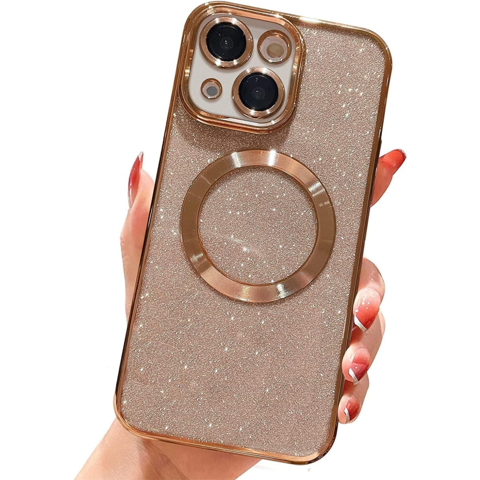 Iphone 14 Plus 6.7" Magnetic Glitter Case 301029620836