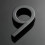Modern 3D House Numbers Rust-Proof 5 pcs 4