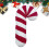 Christmas candy cane pillow red soft cushion 1 piece 7