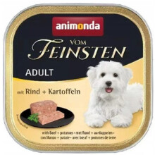 ANIMONDA Vom Feinsten Adult Beef and potatoes - wet dog food - 150g