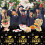 Graduation tablecloth plastic rectangle 3 pcs 54 x 108 inch 6