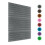 Blackout Paper Shades for Windows, Adhesive Pleated, 5