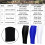 Compression calf sleeves for men and women 3 pairs 2
