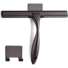 YZhouD matte black shower squeegee 10 inch