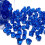 Dunkelblaue Acryl-Eiswürfel, 150 Stück 1