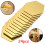 Hexagon Mirror Wall Stickers Acrylic Gold 96 pcs 1