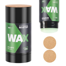 OutdoorMaster Update Rub-on Ski Snowboard Wax, 80g Universal Portable Cross-Country Wax for Universal Temperature, Easy Operation, Quick Waxing for Ou