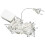 ZOELNIC białe lampki choinkowe 100LED 33ft 6