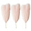 Faux Pampas Grass Stems Boho Decor 3 pcs 5