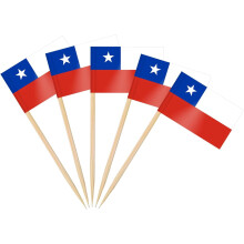 Argentina Flag Toothpicks Cupcake Toppers 200 pcs