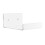 Acrylic Wall-Mount Shelf Clear 1-Pack 1