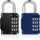 YZhouD 4-digit combination padlock pink 1