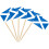 Argentina Flag Toothpicks 200pcs 1