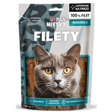 PAN MIĘSKO Mackerel fillets - cat treats - 100g