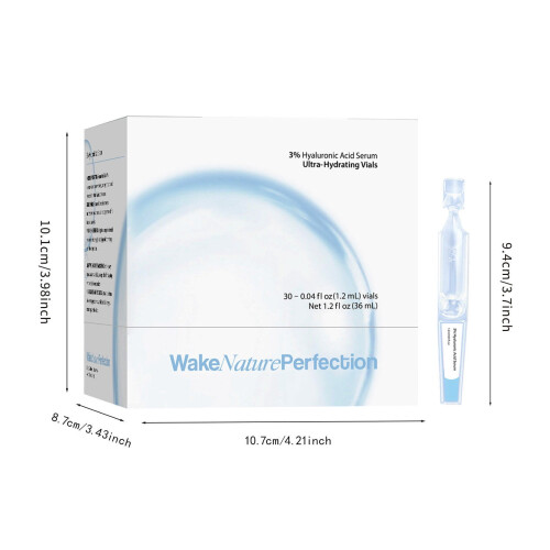 Hyaluronic Acid Serum for Face Hydration 30 Vials 2