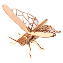 3D Wooden Butterfly Puzzle Toy for Kids Educational Craft