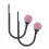Yoone rhinestone curtain tieback pair 1