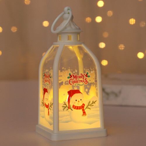 Christmas mini LED lantern candle lamp 4-pack