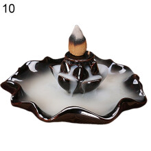 Yoone ceramic backflow incense burner holder