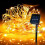 Warmwitte solar lichtslinger 30M 300 LED's Waterdicht 3