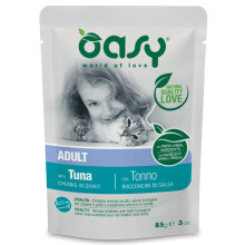 OASY Chunks in gravy Tuna - wet cat food - 85g