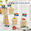 Argentina Flag Toothpicks Cupcake Toppers 200 pcs 4