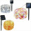 Witte solar lichtslingers 10M 100LEDs Waterdicht 6