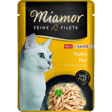 MIAMOR Feine Filets Chicken in sauce - wet cat food - 100g
