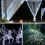 Witte solar lichtslingers 10M 100LEDs Waterdicht 2