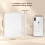 LED Makeup Mirror 7.5 inch 72 Lights 3 Color Modes 3