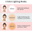 LED Makeup Mirror 7.5 inch 72 Lights 3 Color Modes 6