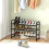Plastic Shoe Rack Multi-layer Storage 4-Tier 6