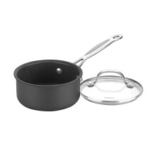 Cuisinart Chef's Classic 2 Quart PURELYCERAMIC Non-Stick PFAS-Free Hard Anodized Saucepan, 619C-18