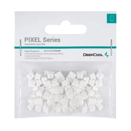 Capuchon de touche - DEEPCOOL - Série Pixel - Blanc - Détail de coque - Pour clavier de jeu