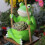 Frog Hanging Swing Planter Green 1 Pack 5