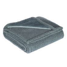 Flanell-Wohndecke 50 cm x 70 cm, Baumwolle, Thermofutter